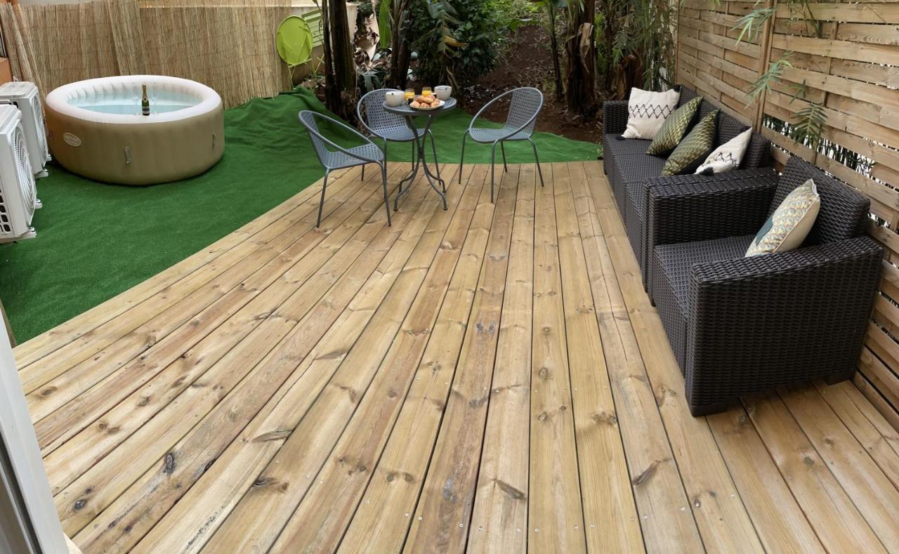 Nouveauté - L'Oasis - T3 - 70 M2 - Jacuzzi Saint-Denis Esterno foto